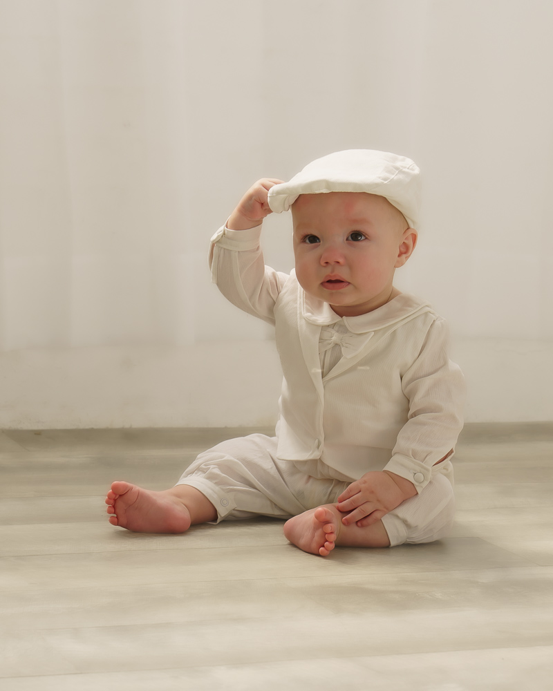 Child wearing fashion jacket