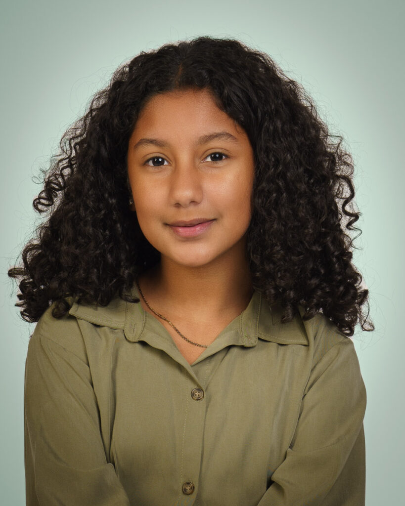 Child professional studio portrait 